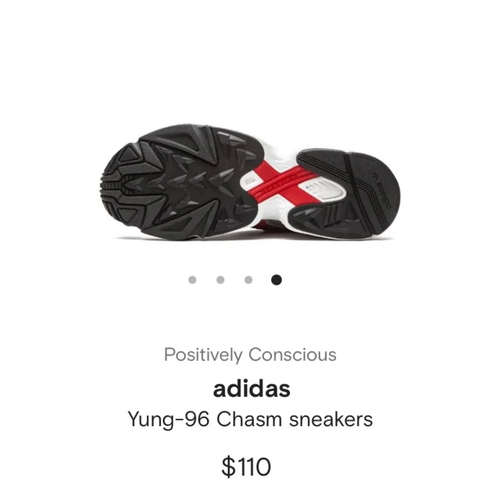 Adidas Yung-96 Chasm sneakers size 5